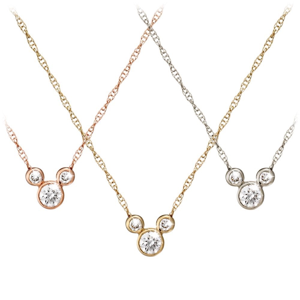 Gold Mickey Mouse Necklace - Picture 4 of 4